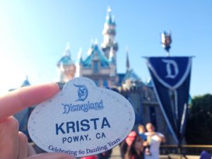 Disneyland 60th Nametag